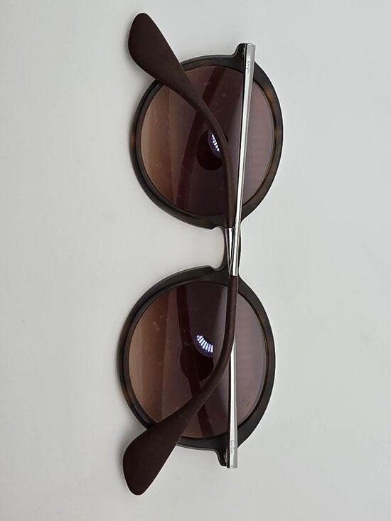 Ray-Ban RB4222 865/13 Matte Havana Frame Brown Gradient Lens Sunglasses Italy main image 6